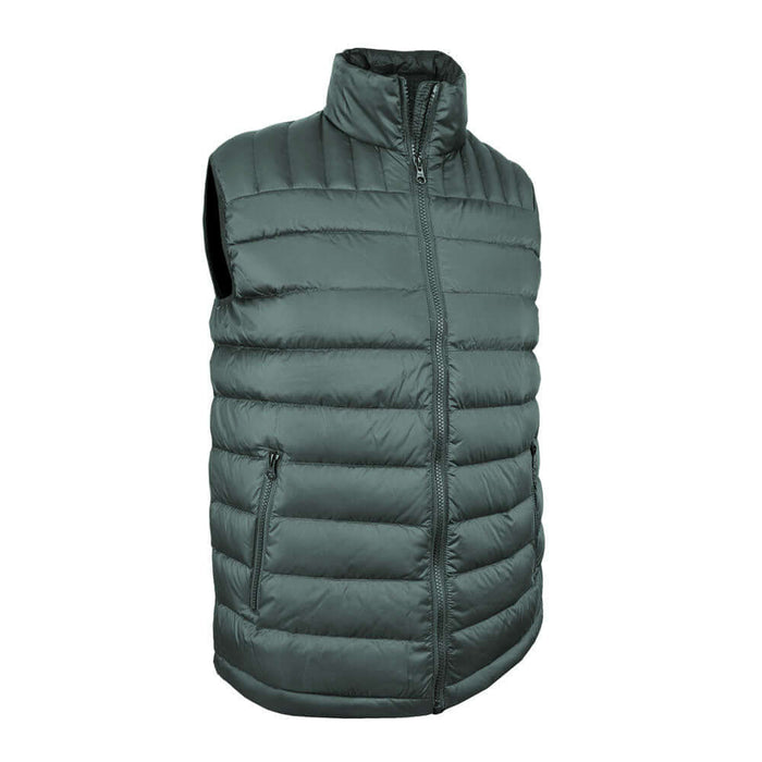 3 Peaks Microlite Down Men's Puffer Vest - Sage Leaf 1