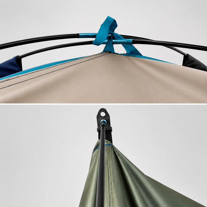 4 Person Parachute Tent – Water Resistant