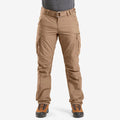 6 Pocket Stretchable Cotton Cargo Trouser – Brown DOMINANCE