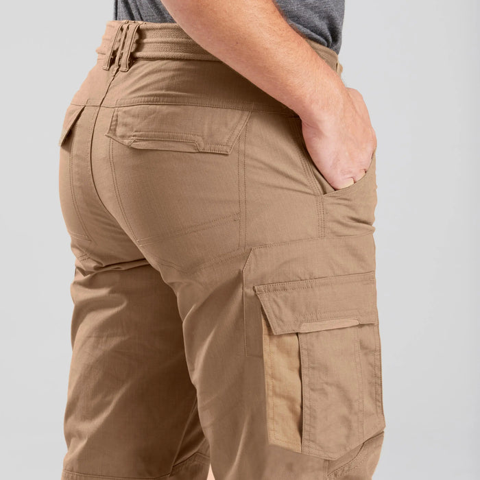 6 Pocket Stretchable Cotton Cargo Trouser – Brown DOMINANCE