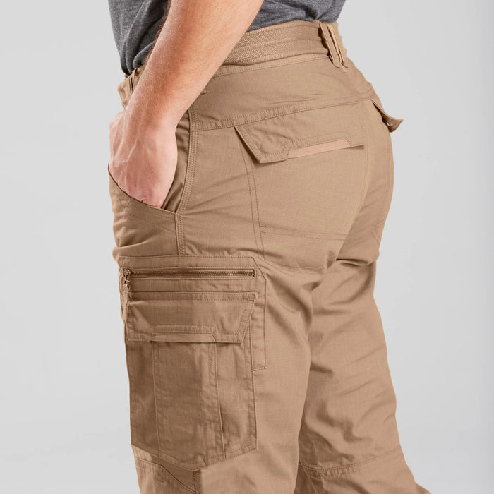 6 Pocket Stretchable Cotton Cargo Trouser – Brown DOMINANCE