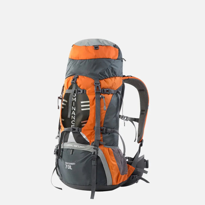 70-Liter Dominance Backpack | Travelling Bag with Aluminum Rods with Rain Cover DOMINANCE