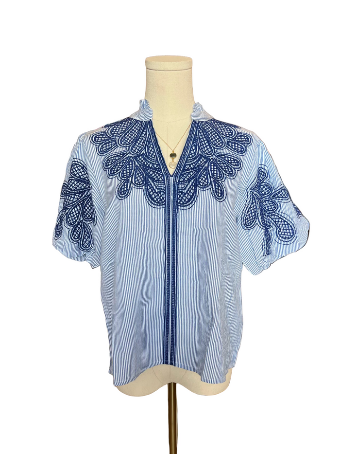 THML Valentina Puff Sleeve Top