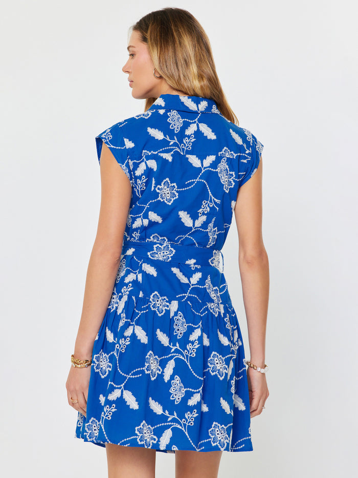 Alexa Sleeveless Button Down Short Current Air Mini Dress