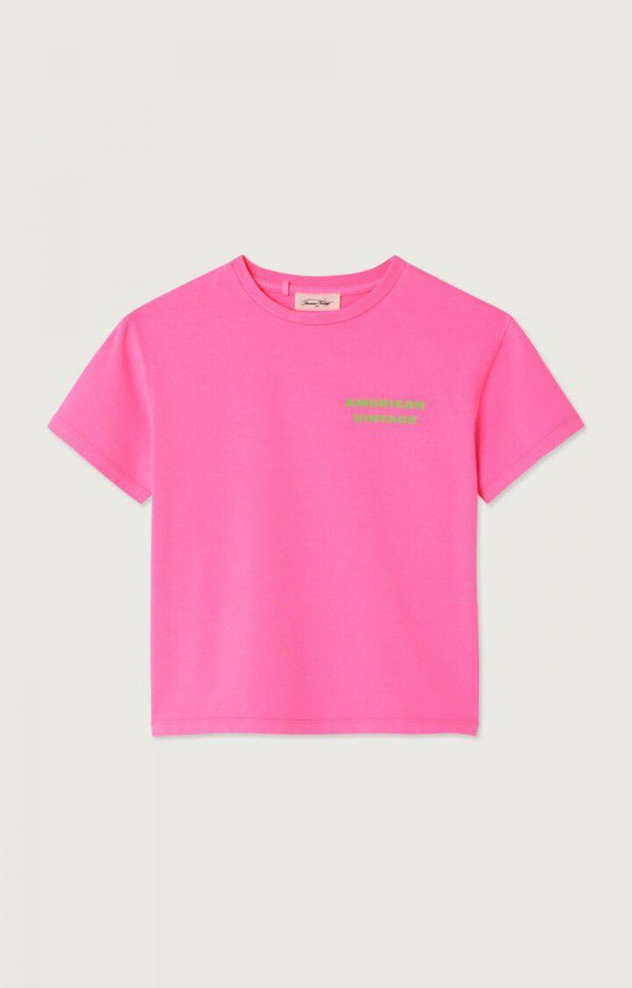 American Vintage | Fizvalley t-shirt rose fluo