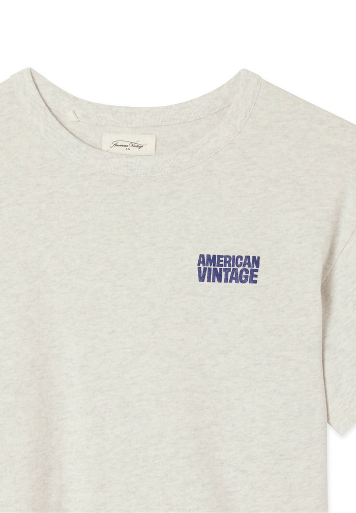 American Vintage | Ykobow t-shirt arctic melange