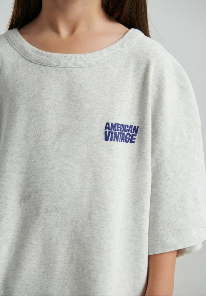 American Vintage | Ykobow t-shirt arctic melange