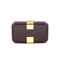 Atenas Burgundy Small Evening BC Bag with Strap