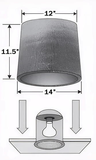 Attic Insulation Covers for Recessed Lights