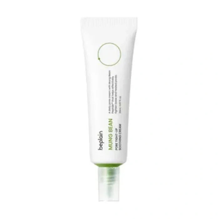 Be Plain. Mung Bean Pore Tight-Up Soothing Cream (Mini) 20ml | Lady Bonita | Korean beauty NZ