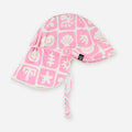 Beach & Bandits Sea smiley pink baby hat
