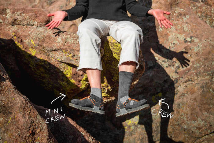 Bedrock X Injinji Performance Split-Toe Socks Mini Crew 7
