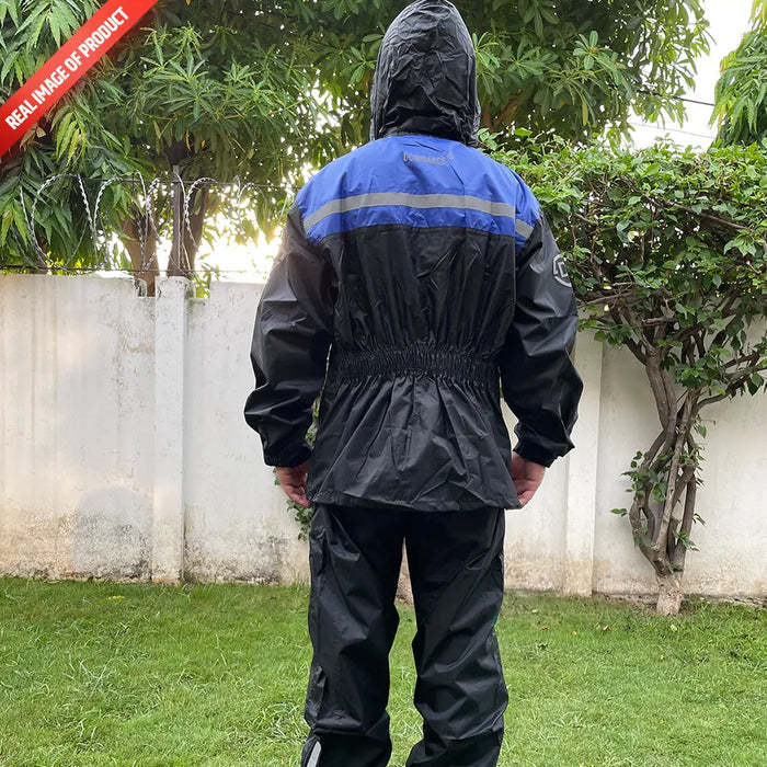 Biker Rain Suit - Blue DOMINANCE