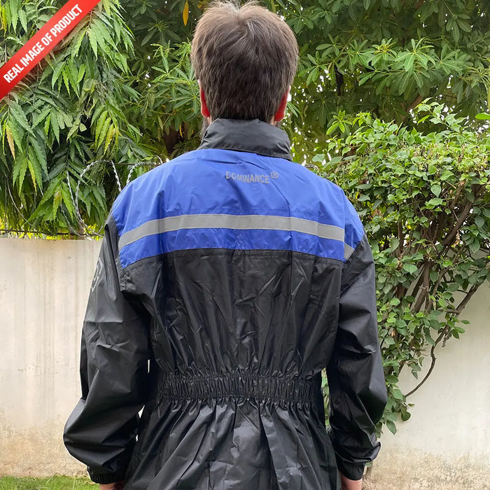 Biker Rain Suit - Blue DOMINANCE