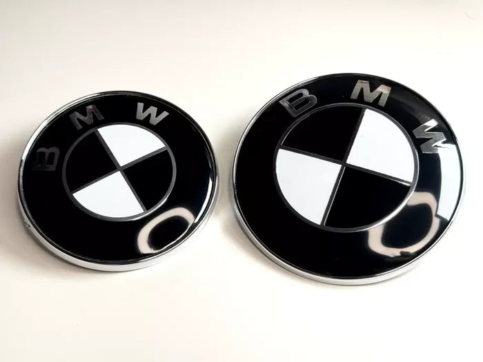 Black & White Roundel Emblem replacement - BMW F & E Chassis