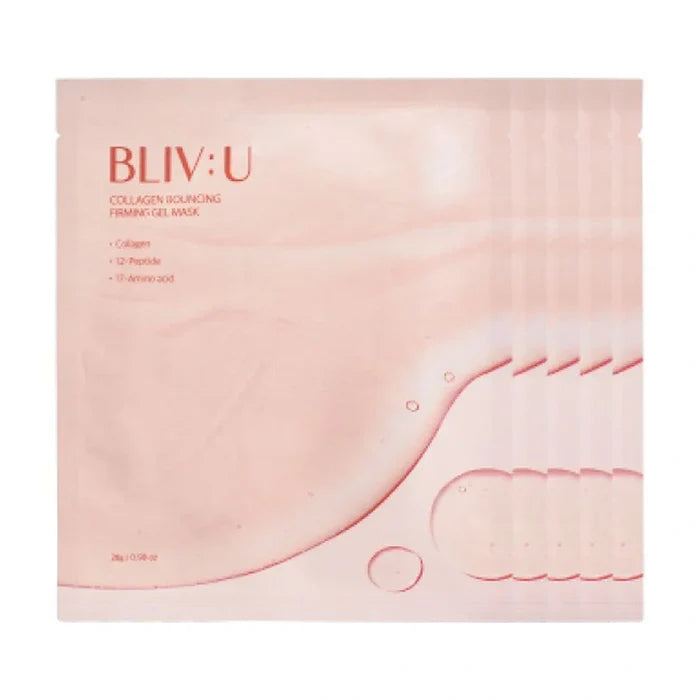 Bliv:U. Collagen Bouncing Firming Gel Mask | Lady Bonita | Korean beauty NZ
