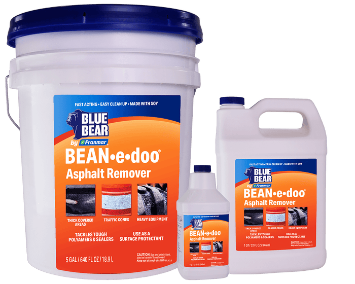 Blue Bear® Bean•e•doo® Asphalt Remover