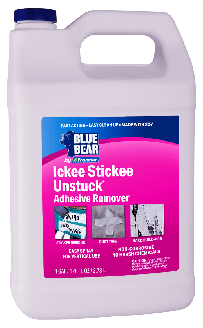 Blue Bear® Ickee Stickee Unstuck® Adhesive Remover
