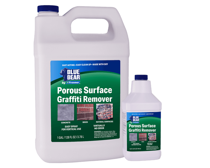 Blue Bear® Porous Surface Graffiti Remover