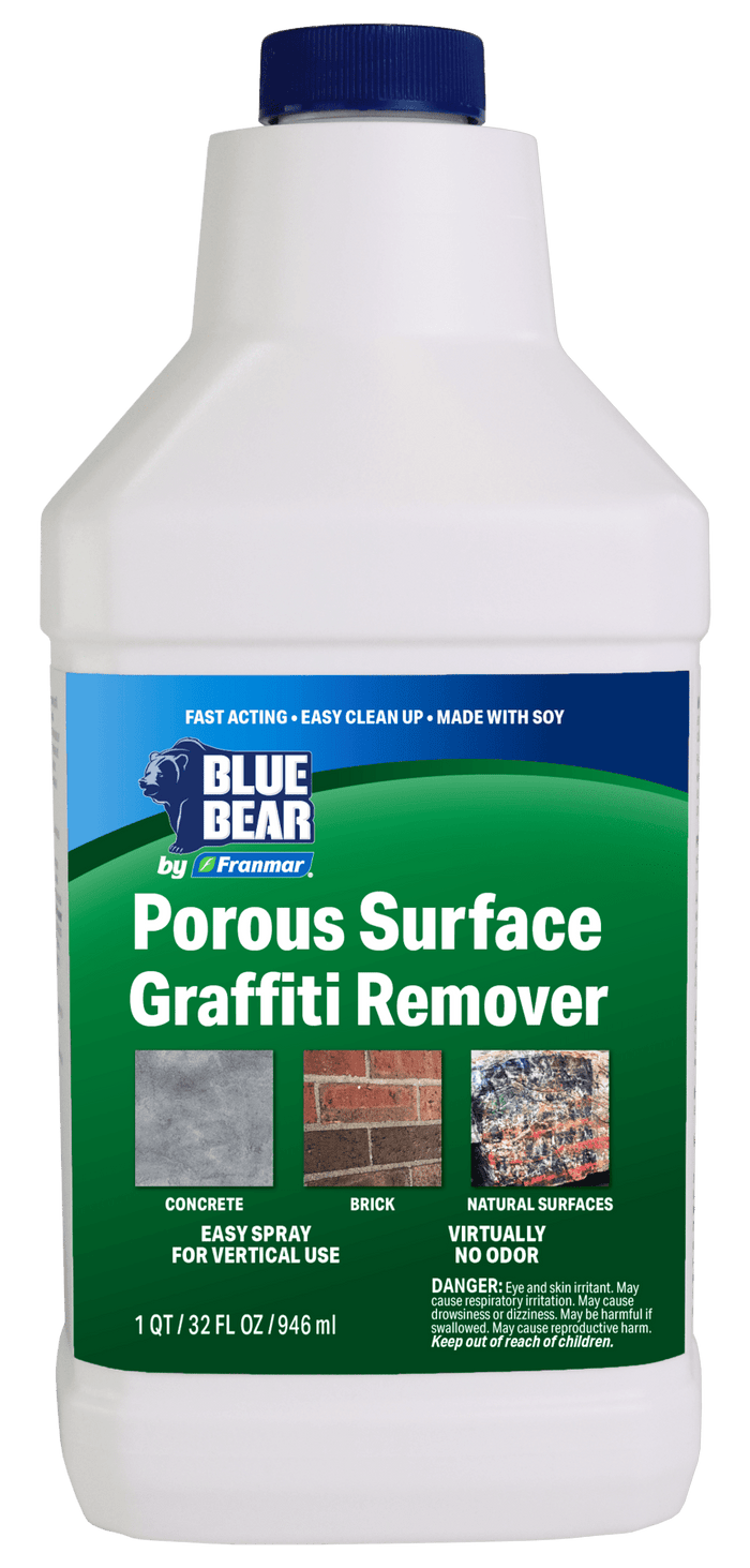 Blue Bear® Porous Surface Graffiti Remover