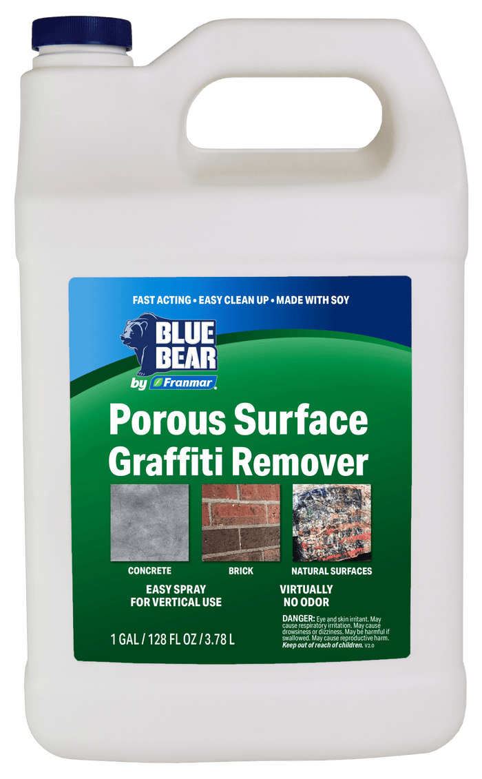 Blue Bear® Porous Surface Graffiti Remover
