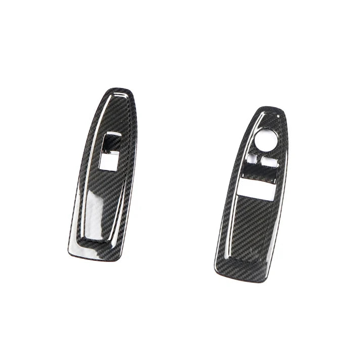 BMW F82 M4 Dry Carbon Fiber Inner Door Button Cover
