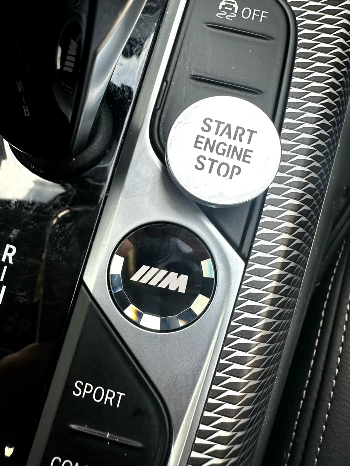 BMW M Crystal Push Start Button Upgrade - BMW G Chassis G20/ G80 / G22/ G82 / G87  2020-2024