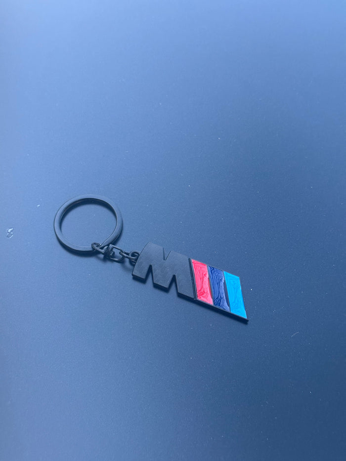 BMW M Emblem KeyChain KeyRing