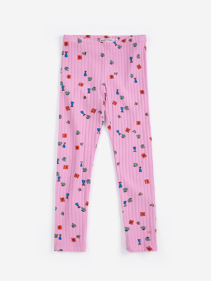 Bobo Choses | Broek | Blossom all over leggings | Pink
