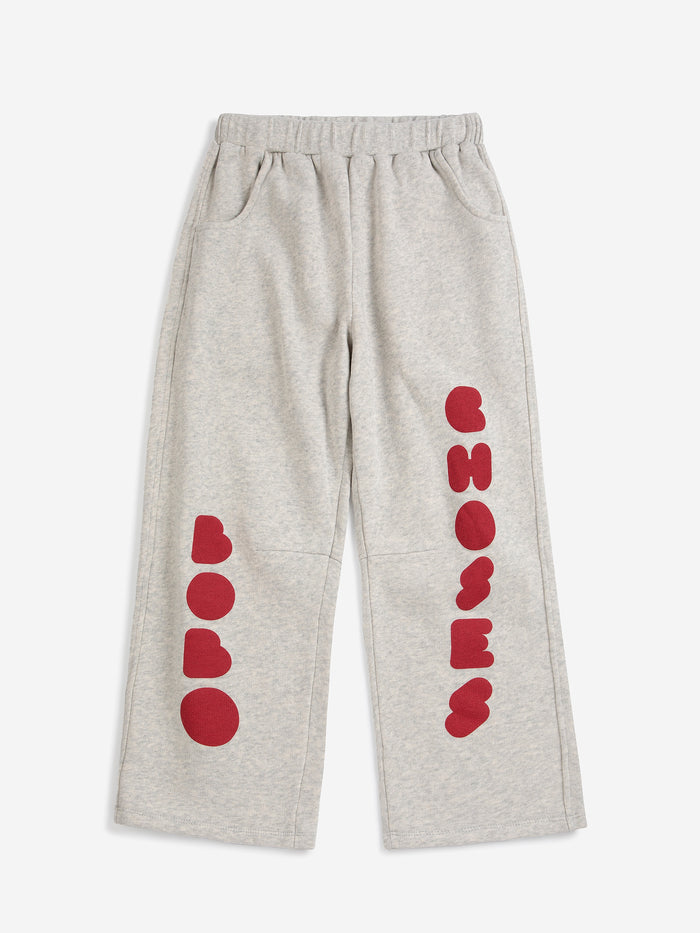 Bobo Choses | Broek | Bobo Choses Bolder jogging pants | Light Heather Grey