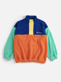 Bobo Choses | Color block zipped sweatshirt
