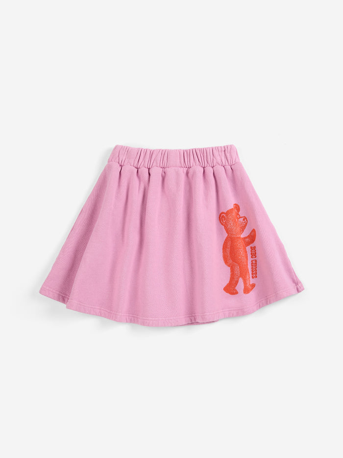 Bobo Choses | Rok | Softpaw Monster fleece skirt | Pink