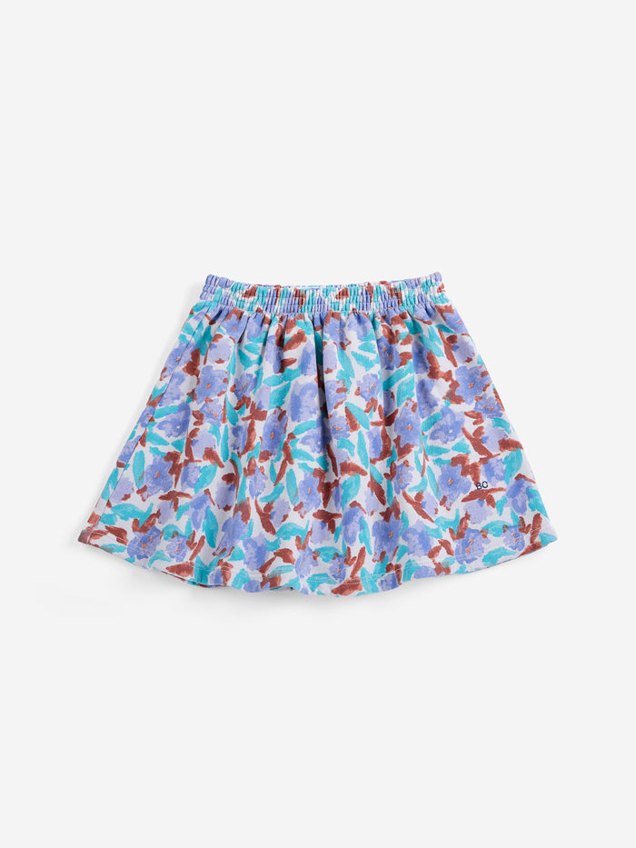 Bobo Choses | Rok | Watercolor all over fleece skirt | Lavender