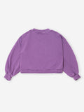 Bobo Choses | Sweater | Bobo Choses Bolder cropped sweatshirt | Purple