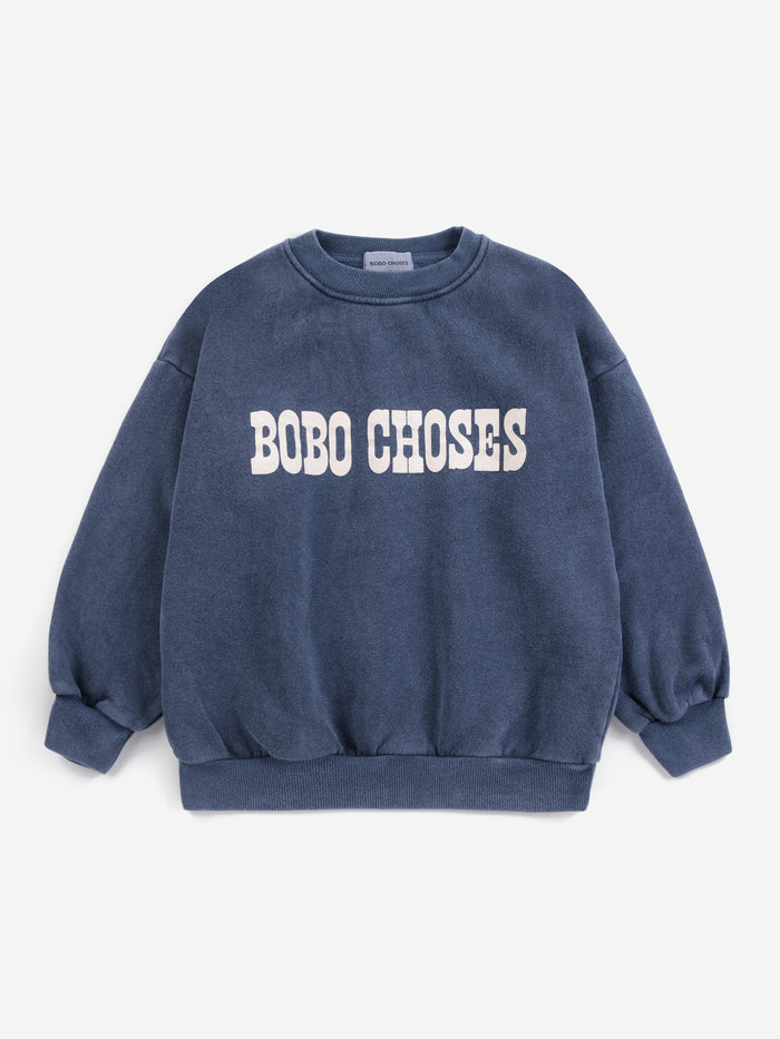 Bobo Choses | Sweater | Bobo Choses Pop sweatshirt | Midnight Blue