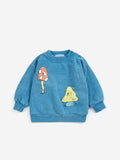 Bobo Choses | Sweater | Mush Monster Duo sweatshirt | Blue
