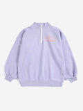 Bobo Choses | Sweater | Mystery BC half zipped sweatshirt | Lavender