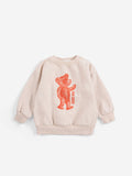 Bobo Choses | Sweater | Softpaw Monster sweatshirt | Offwhite