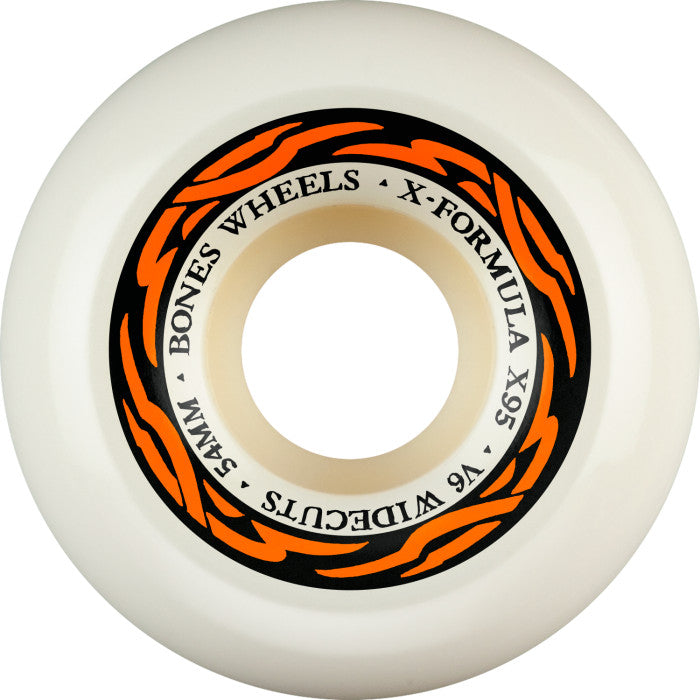 Bones X-Formula V6 Widecuts 95A 54mm Skateboard Wheels
