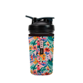Sok-It BotlSok for Blender Style Bottle - Abstract Floral