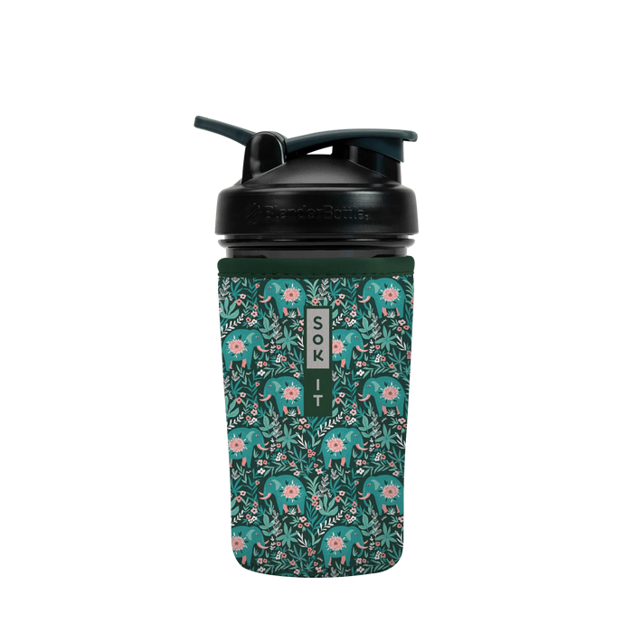 Sok-It BotlSok for Blender Style Bottle - Baby Elephant Walk 24oz 12.99 BotlSok-Animals