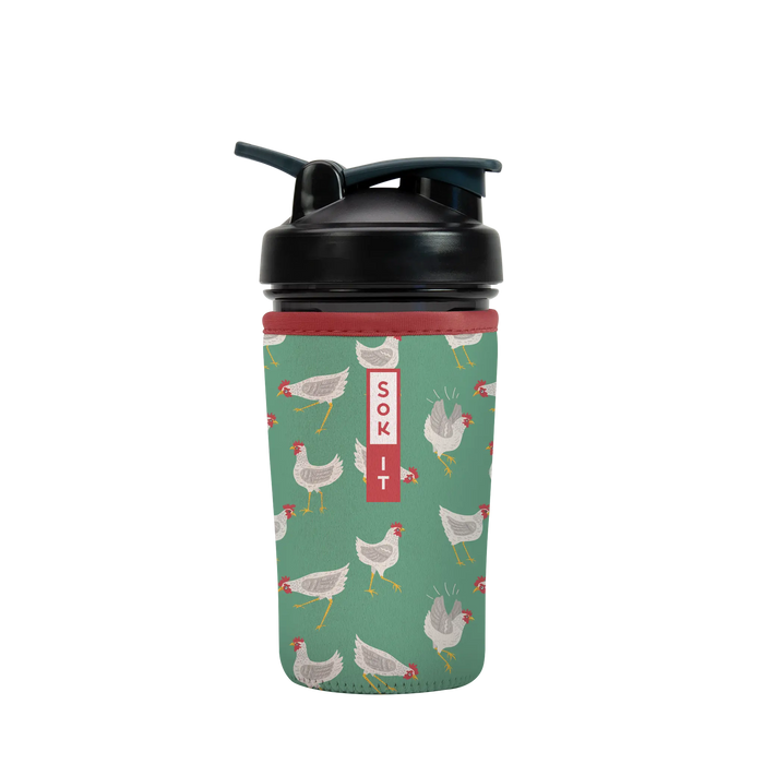 Sok-It BotlSok for Blender Style Bottle - Flew The Coop 24oz-Blender-Bottle 12.99 BotlSok-Spring Holiday