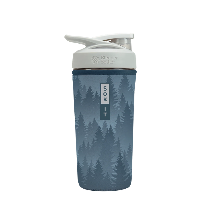 Sok-It BotlSok for Blender Style Bottle - Foggy Woods 28oz 14.99 BotlSok-Outdoor