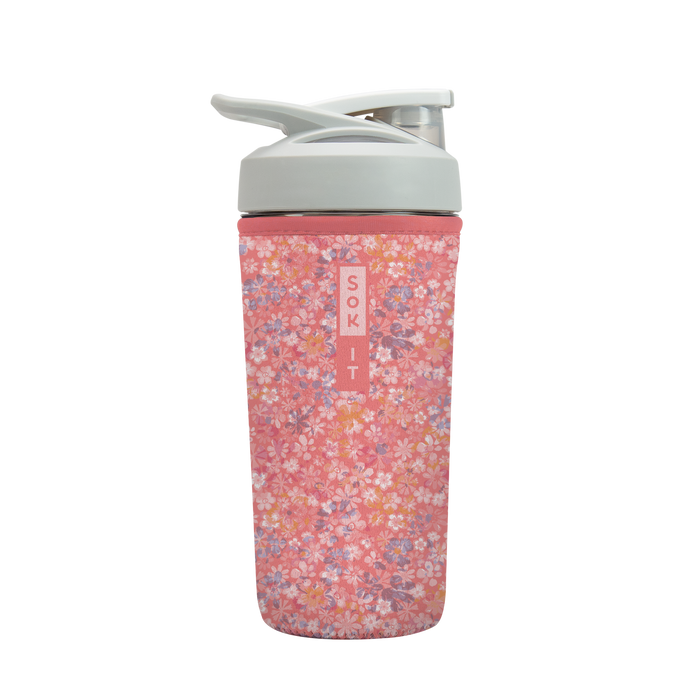 Sok-It BotlSok for Blender Style Bottles - Blushing Blooms