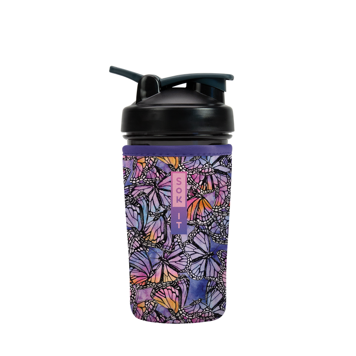 Sok-It BotlSok for Blender Style Bottles - Butterfly Galaxy