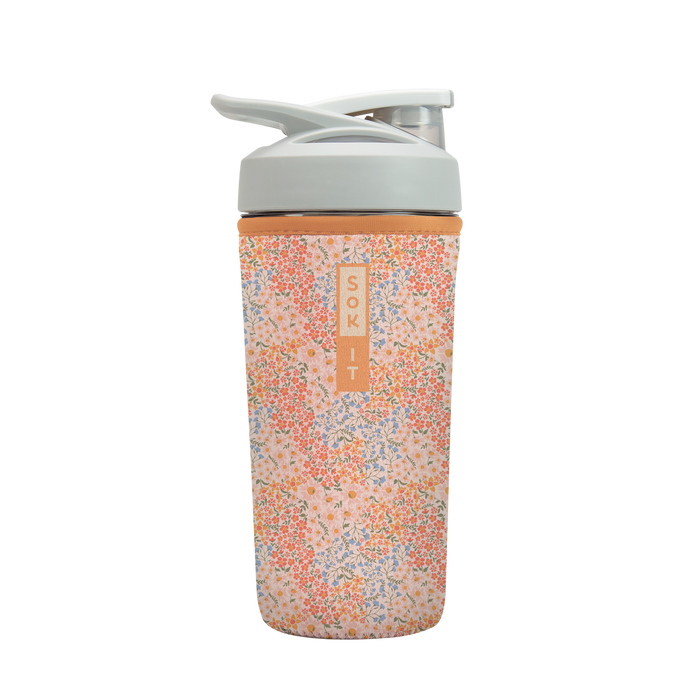 Sok-It BotlSok for Blender Style Bottles - Dainty Florals