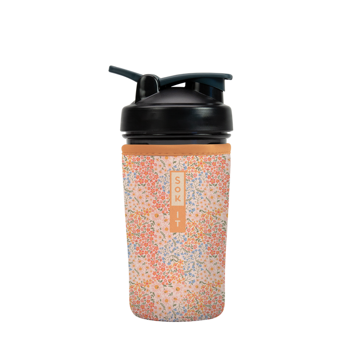 Sok-It BotlSok for Blender Style Bottles - Dainty Florals