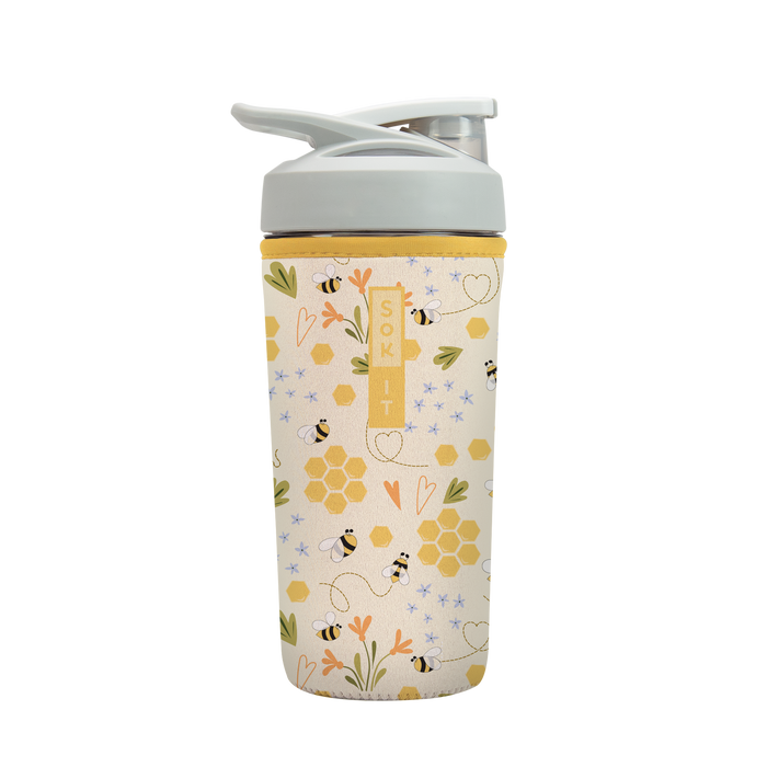 Sok-It BotlSok for Blender Style Bottles - Honeycomb Buzz