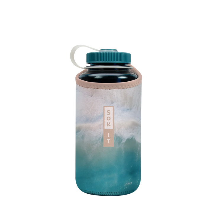 Sok-It BotlSok for Nalgene Style Bottles - Ay, Bay Bay!   BotlSok-Summer Holiday