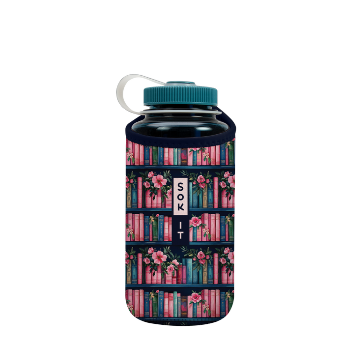 Sok-It BotlSok for Nalgene Style Bottles - Booked for the Afternoon